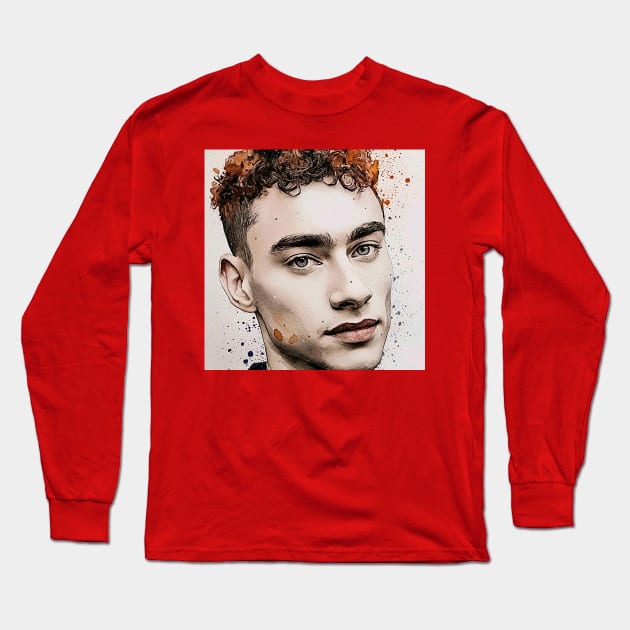 Olly Alexander Long Sleeve T-Shirt by Sobalvarro